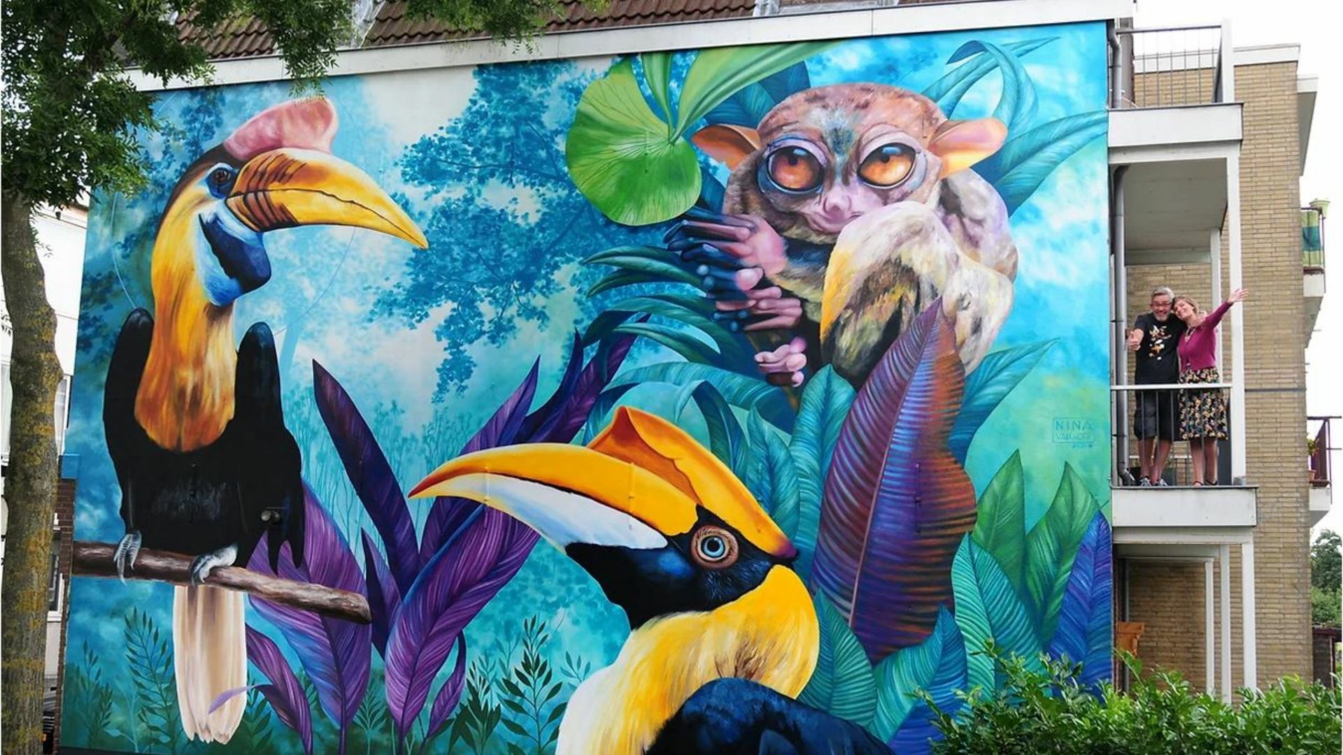 Die Welt zu einem besseren Ort machen: Beispiele für Werbung mit Graffiti