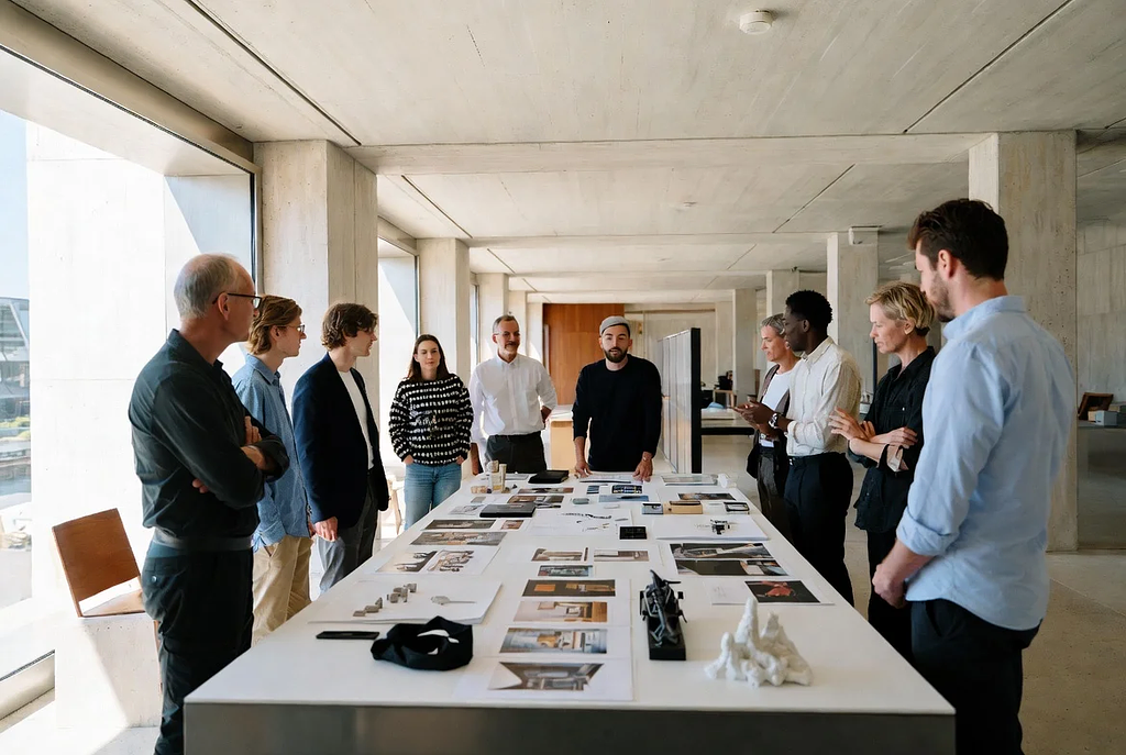 Cultural brand building strategy session — artists and brand strategists co-creating