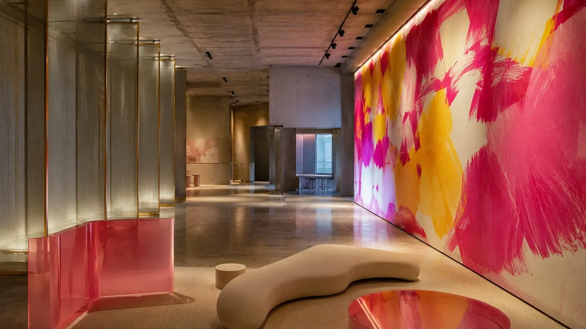 Cultural brand building process — spatial activation with commissioned art installation