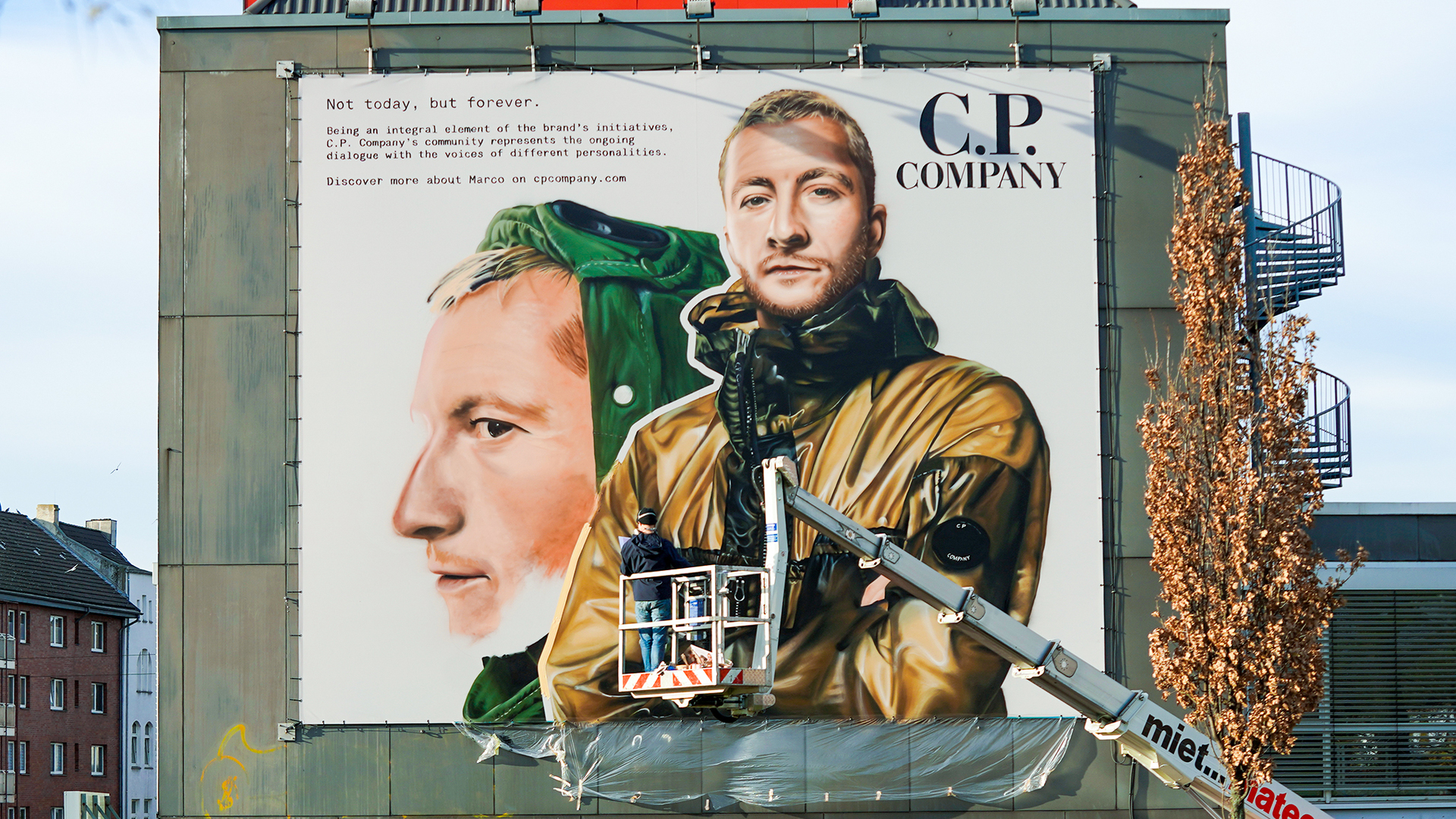 C.P. Company's Hand-Painted Ad Tribute to Marco Reus