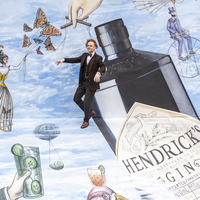 Interaktive Kunst für Werbung Hendricks Gin